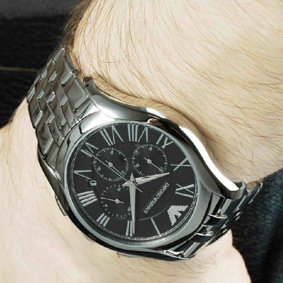 Orologio cronografo da uomo Emporio Armani - AR1786-Italianfashionglam