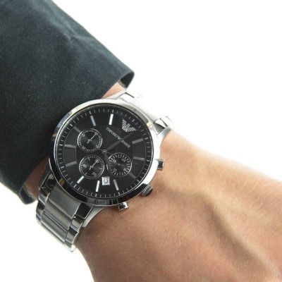 Orologio cronografo da uomo Emporio Armani - AR2460-Italianfashionglam