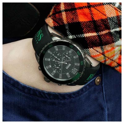 Orologio cronografo da uomo Hugo Boss Gents - HB1512847-Italianfashionglam