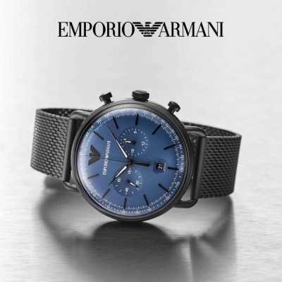 Cronografo trendy uomo Emporio Armani Aviator - AR11201-Italianfashionglam