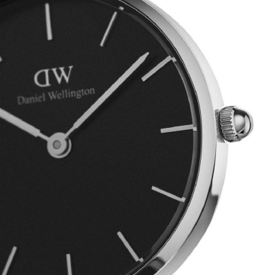 Daniel Wellington Petite Sterling orologio donna DW00100218-Italianfashionglam