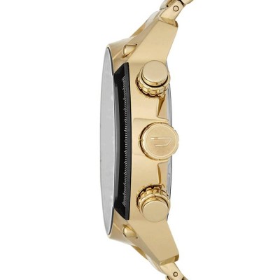 Cronografo Diesel elegante uomo gold Overflow DZ4342-Italianfashionglam