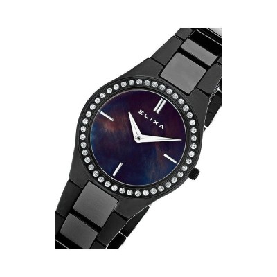 Orologio Elixa elegante donna ceramic black E060-L183-Italianfashionglam