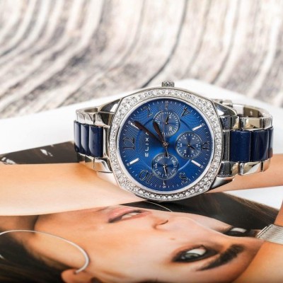 Orologio fashion Elixa donna Enjoy blue E111-L449-Italianfashionglam