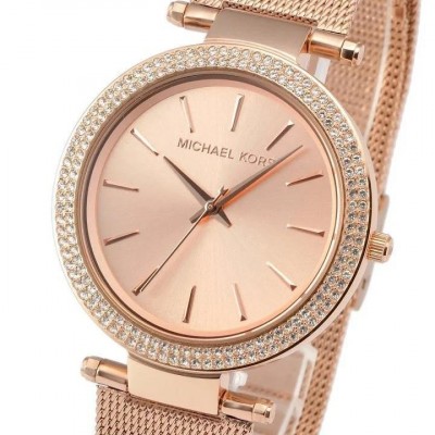 Orologio fashion Michael Kors gold rose donna Darci MK3369-Italianfashionglam