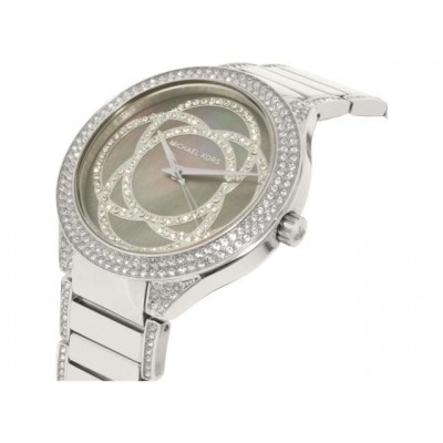 Orologio glamour Michael Kors donna argentato Kerry MK3480-Italianfashionglam