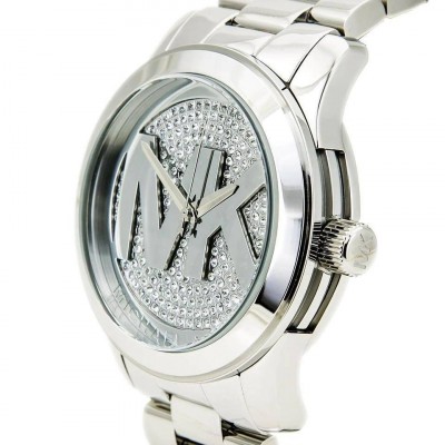 Orologio jewels Michael Kors unisex silver Runway MK5544-Italianfashionglam