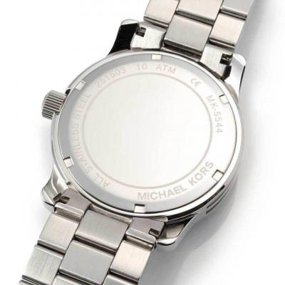 Orologio jewels Michael Kors unisex silver Runway MK5544-Italianfashionglam