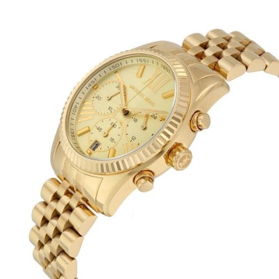 Cronografo luxury Michael Kors gold donna Lexington MK5556-Italianfashionglam