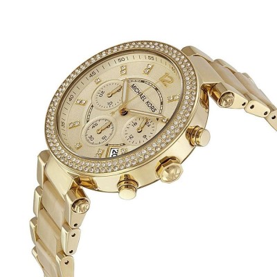 Orologio luxury Michael Kors donna Parker gold MK5632-Italianfashionglam