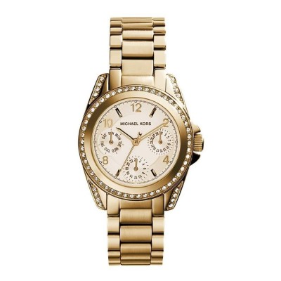 Cronografo glamour Michael Kors gold donna Mini Blair MK5639-Italianfashionglam