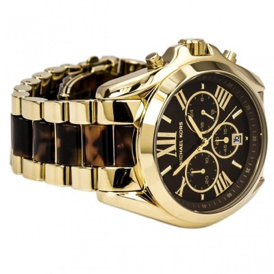 Cronografo fashion Michael Kors donna Bradshaw oro MK5696 italianfashionglam