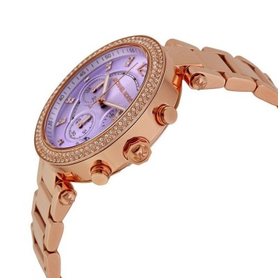 Cronografo luxury Michael Kors donna gold Parker MK6169 Italianfashionglam
