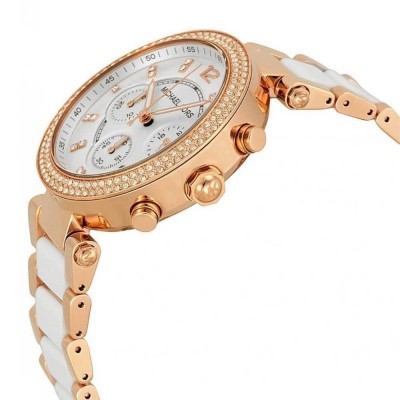 Cronografo glamour Michael Kors donna Parker gold MK5774 Italianfashionglam