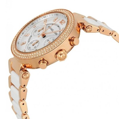 Cronografo glamour Michael Kors donna Parker gold MK5774 Italianfashionglam