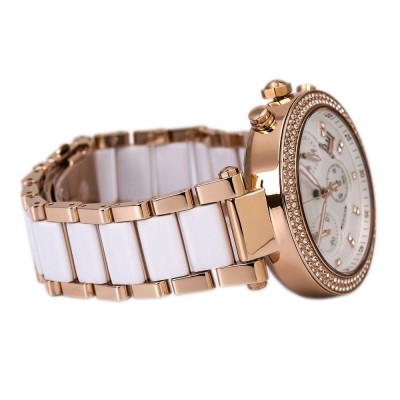 Cronografo glamour Michael Kors donna Parker gold MK5774 Italianfashionglam