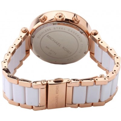 Cronografo glamour Michael Kors donna Parker gold MK5774 Italianfashionglam