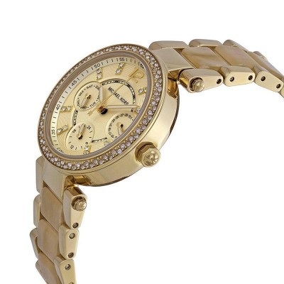 Orologio glamour Michael Kors dorato donna Parker MK5842 Italianfashionglam