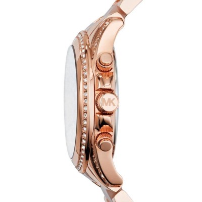 Cronografo luxury Michael Kors donna gold rose Blair MK5943 Italianfashionglam