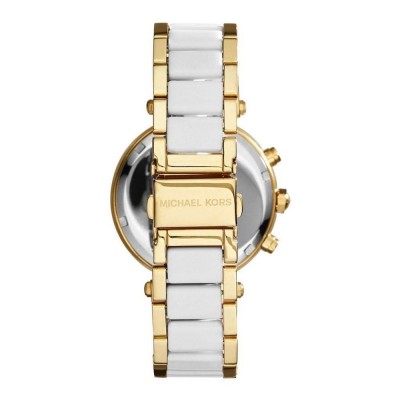 Cronografo elegante Michael Kors donna gold Parker MK6119 Italianfashionglam