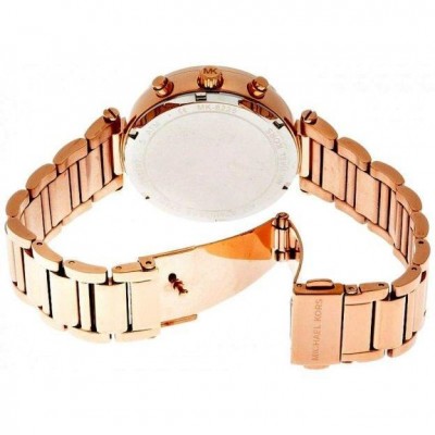 Cronografo elegante Michael Kors gold donna Sawyer MK6226 Italianfashionglam