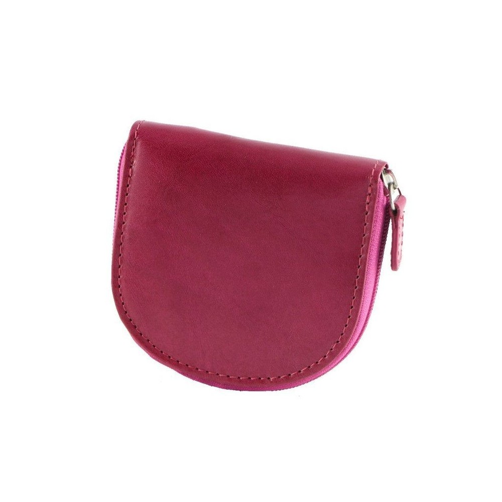 Portamonete elegante in vera pelle unisex Pisa IFG 07097 fuxia Italianfashionglam Portamonete elegante in vera pelle unisex Pisa IFG 07097 fuxia Italianfashionglam