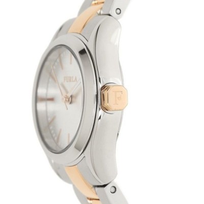 Furla Eva orologio elegante da donna argento gold rose R4253101518 Italianfashionglam