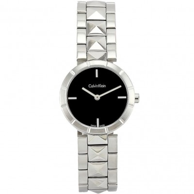 Calvin Klein glass orologio da donna Rockstud K5T33141 Italianfashionglam