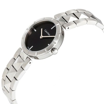 Calvin Klein glass orologio da donna Rockstud K5T33141 Italianfashionglam