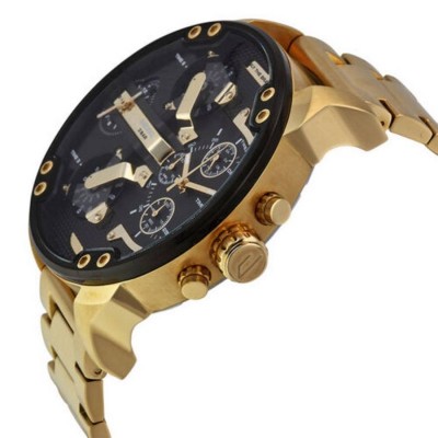 Diesel orologio multifunzione uomo gold Mr Daddy DZ7333 Italianfashionglam