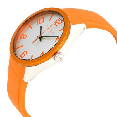 Calvin Klein orologio casual orange unisex Color K5E51YY6 Italianfashionglam