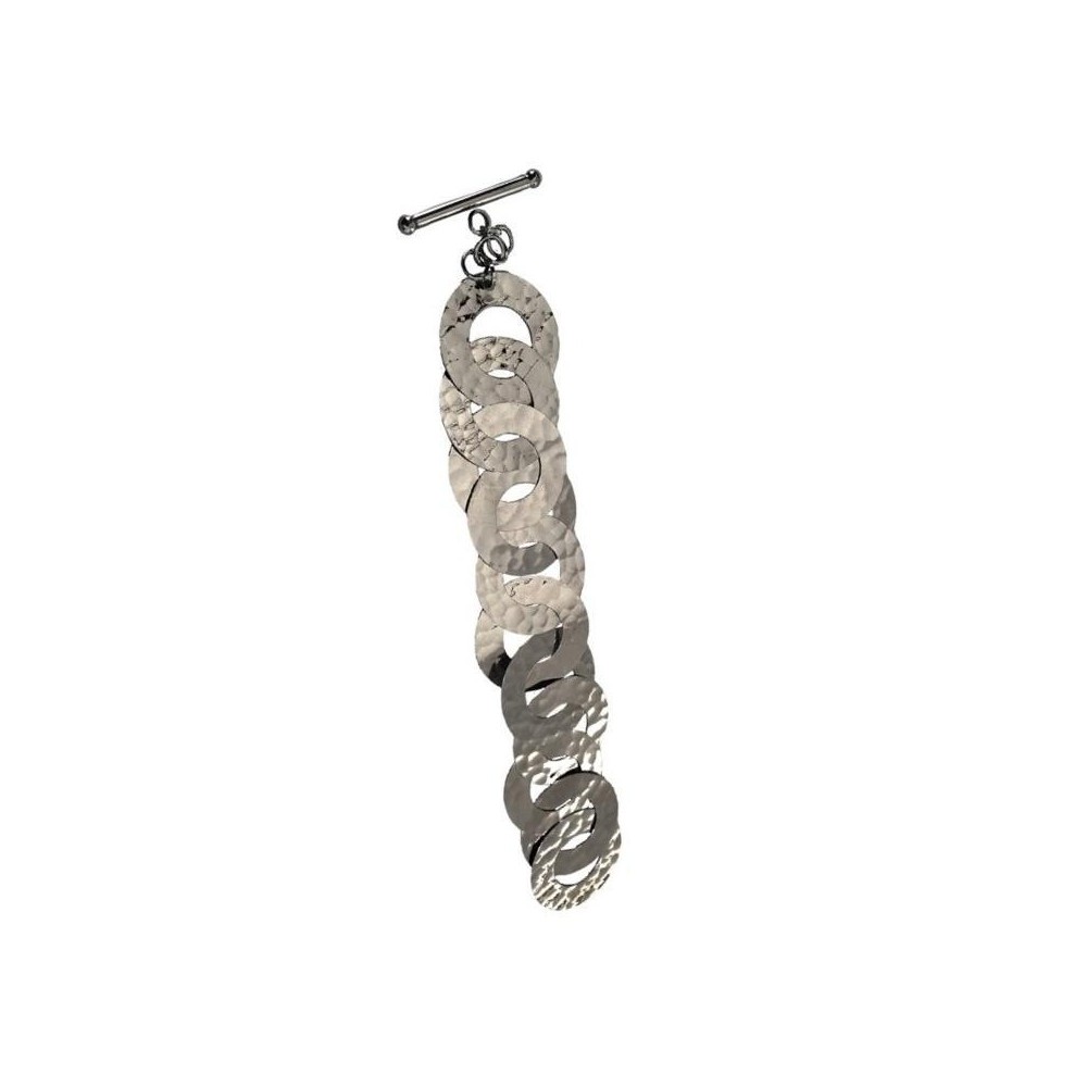 Bracciale fashion da donna in argento rodiato BR041 Italianfashionglam Bracciale fashion da donna in argento rodiato BR041 Italianfashionglam