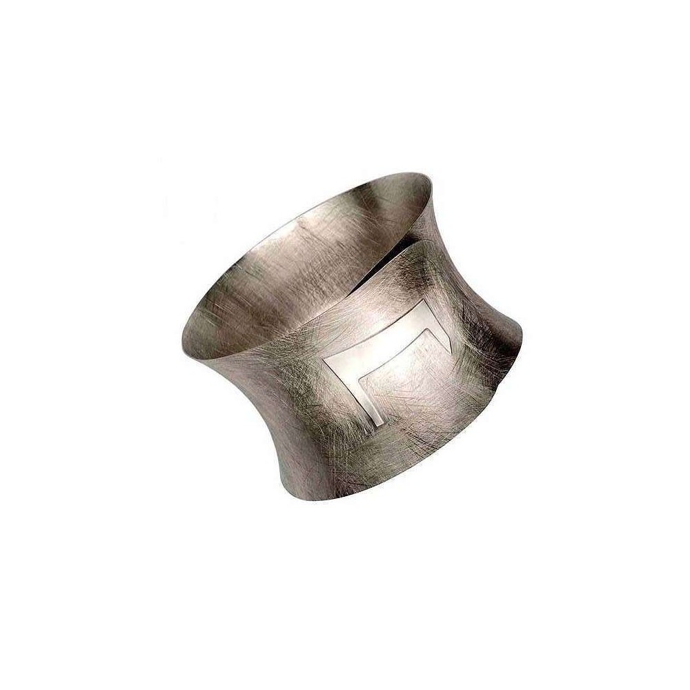 Bracciale donna alla schiava in argento rodiato BR 006 Italianfashionglam Bracciale donna alla schiava in argento rodiato BR 006 Italianfashionglam