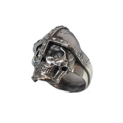 Anello epoca Romana gladiatore in argento vintage - Italianfashionglam 2