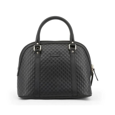 Gucci - Borsa a mano donna in vera pelle nera - Italianfashionglam