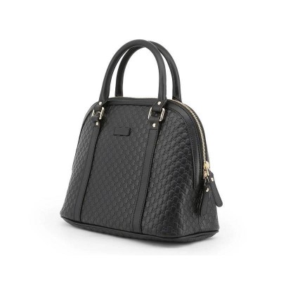 Gucci - Borsa a mano donna in vera pelle nera - Italianfashionglam