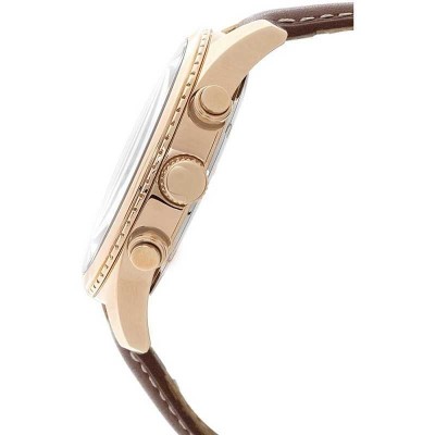 Guess Pursuit cronografo luxury uomo gold rose W0500G1 - Italianfashionglam