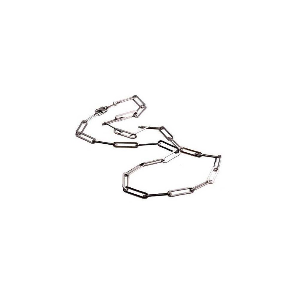 Collana girocollo donna in argento a rettangoli CO 008 Italianfashionglam Collana girocollo donna in argento a rettangoli CO 008 Italianfashionglam