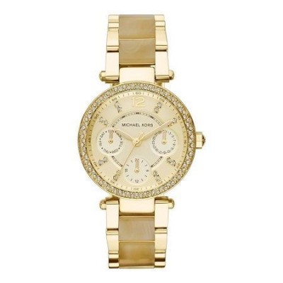 Orologio glamour Michael Kors dorato donna Parker MK5842 Italianfashionglam