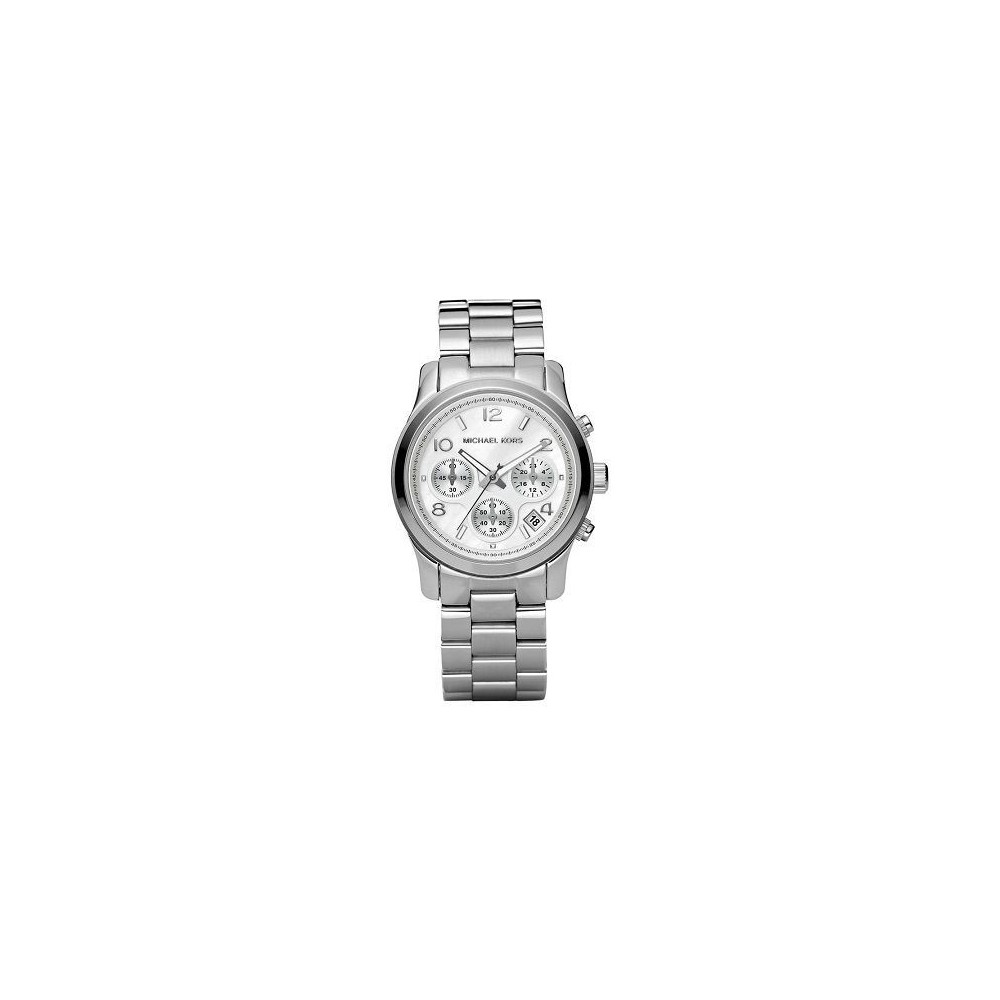 Cronografo fashion Michael Kors donna silver Runway MK5076-Italianfashionglam Cronografo fashion Michael Kors donna silver Runway MK5076-Italianfashionglam