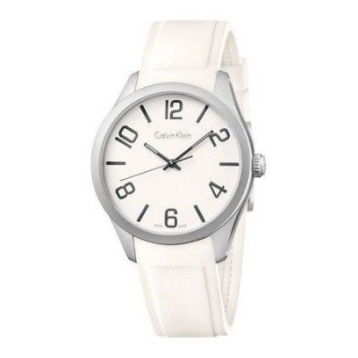 Calvin Klein orologio casual white unisex Color K5E511K2 Italiangashionglam