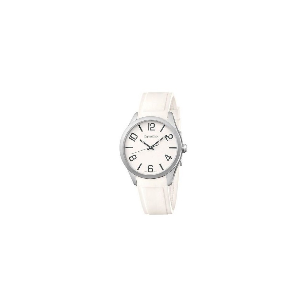 Calvin Klein orologio casual white unisex Color K5E511K2 Italiangashionglam Calvin Klein orologio casual white unisex Color K5E511K2 Italiangashionglam
