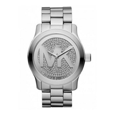 Orologio jewels Michael Kors unisex silver Runway MK5544-Italianfashionglam