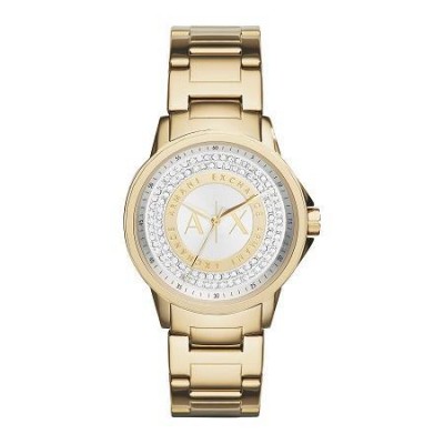 Armani Exchange Lady Banks gold orologio donna AX4321 Italianfashionglam