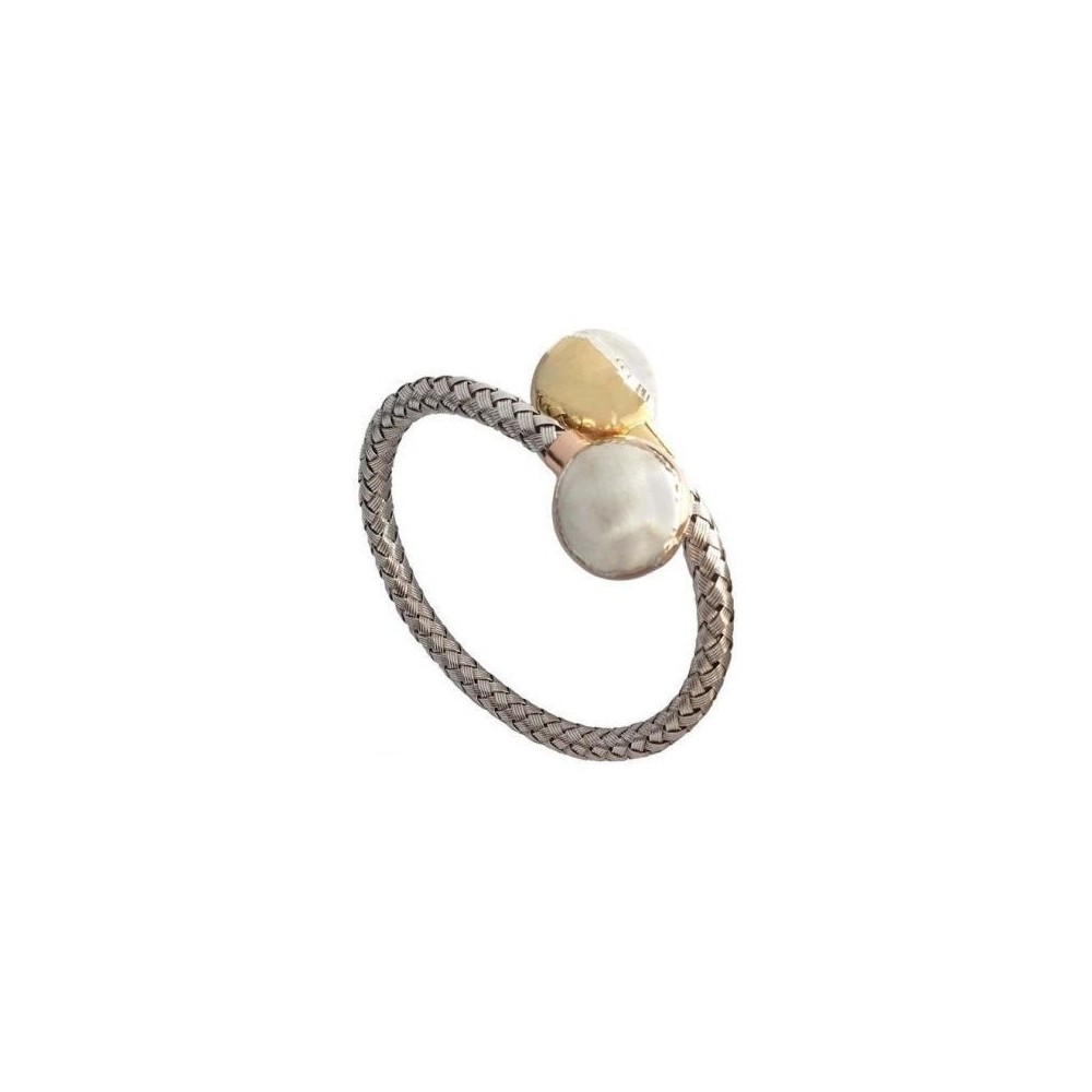 Bracciale glam donna a sfere in argento dorato BR 016 Italianfashionglam-1 Bracciale glam donna a sfere in argento dorato BR 016 Italianfashionglam-1