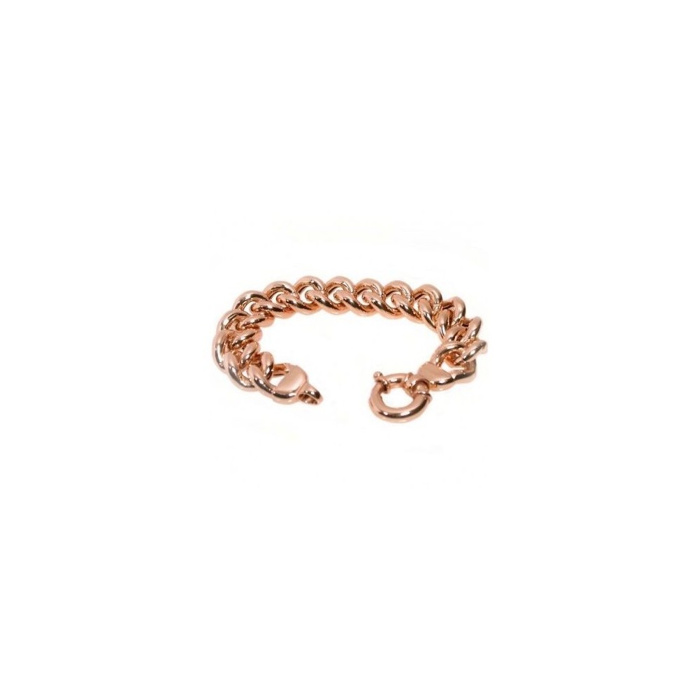 Bracciale chic donna in argento dorato grumetta BR 034 Italianfashionglam Bracciale chic donna in argento dorato grumetta BR 034 Italianfashionglam