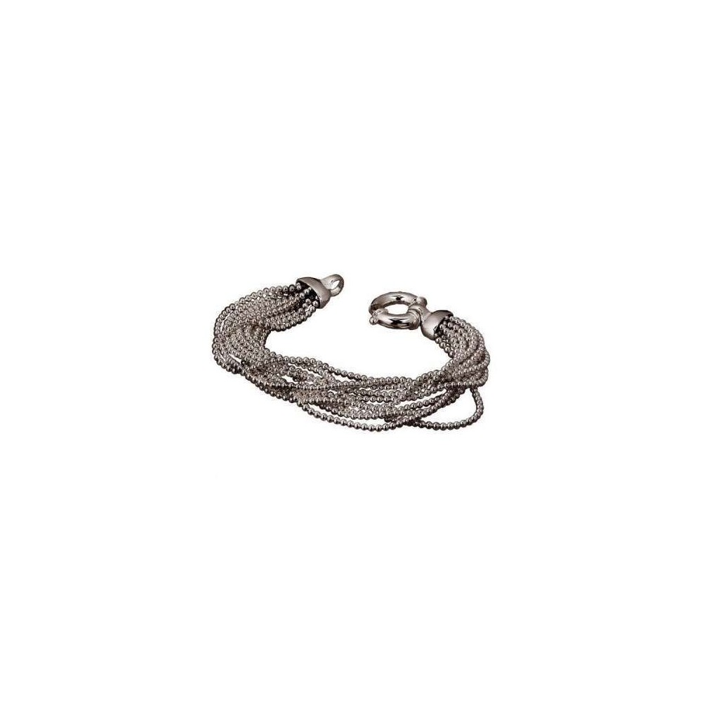 Bracciale luxury donna fili e sfere in argento BR 005 Italianfashionglam Bracciale luxury donna fili e sfere in argento BR 005 Italianfashionglam