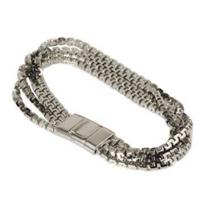 Bracciale donna in argento a maglia California BR 013 Italianfashionglam