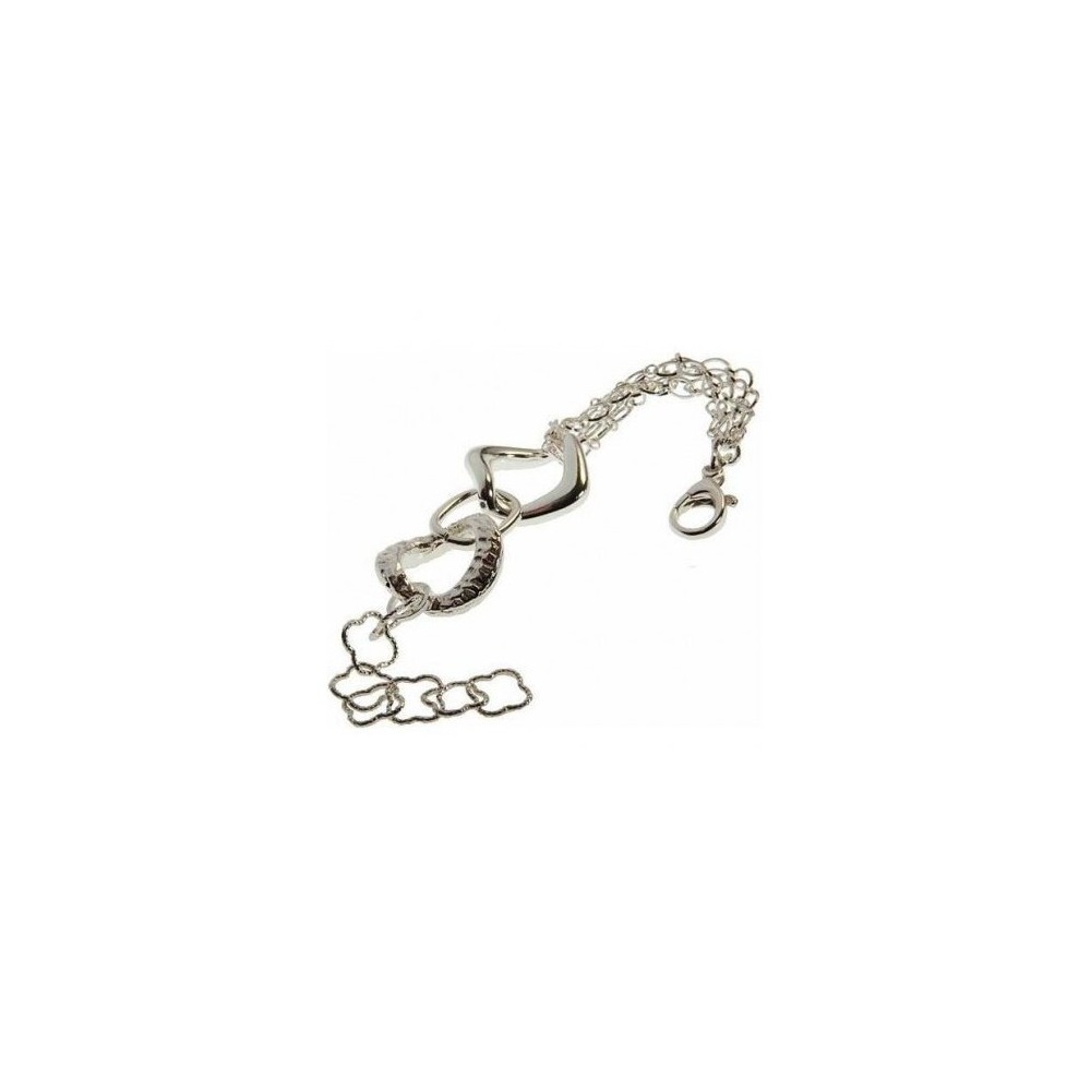 Bracciale luxury da donna in argento a maglie fantasy-Italianfashionglam Bracciale luxury da donna in argento a maglie fantasy-Italianfashionglam