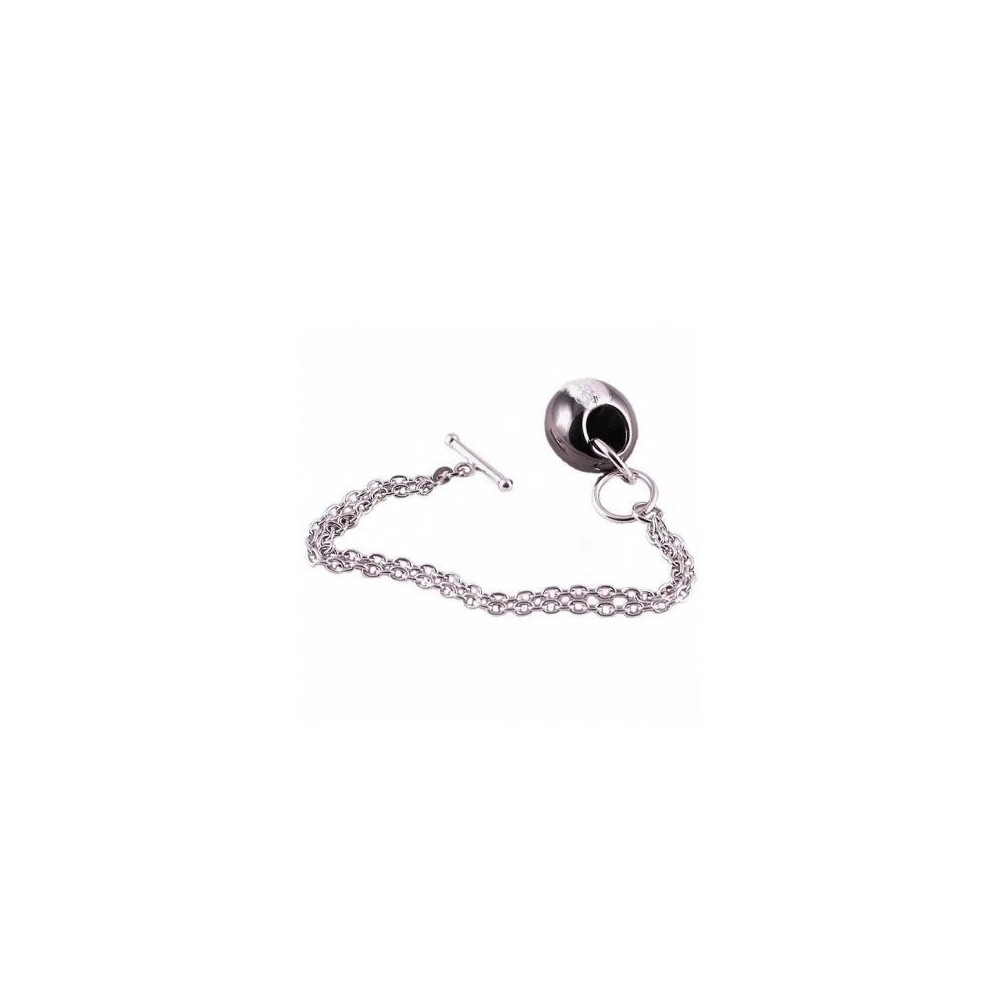 Bracciale donna in argento a catena con pendente BR 029 Italianfashionglam Bracciale donna in argento a catena con pendente BR 029 Italianfashionglam